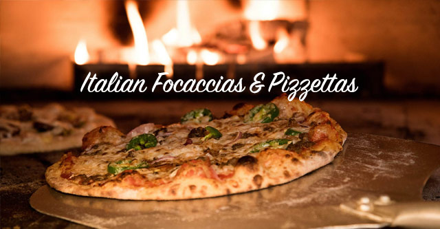The Alchemist Garden Cafe: Italian Focaccias and Pizzettas